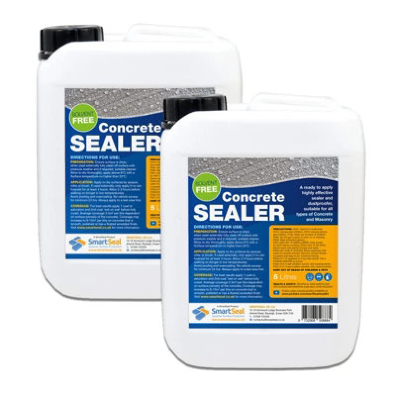 Image of SMARTSEAL Smartseal - Concrete Sealer and Dustproofer - Internal & External - 2x5L SM-CONCDUST-2X5