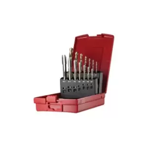 Image of Maschinengewindebohrerset Nr.301 BN L114 M3-M12 14tlg.HSS-E PM Ku.-Kass.DORMER