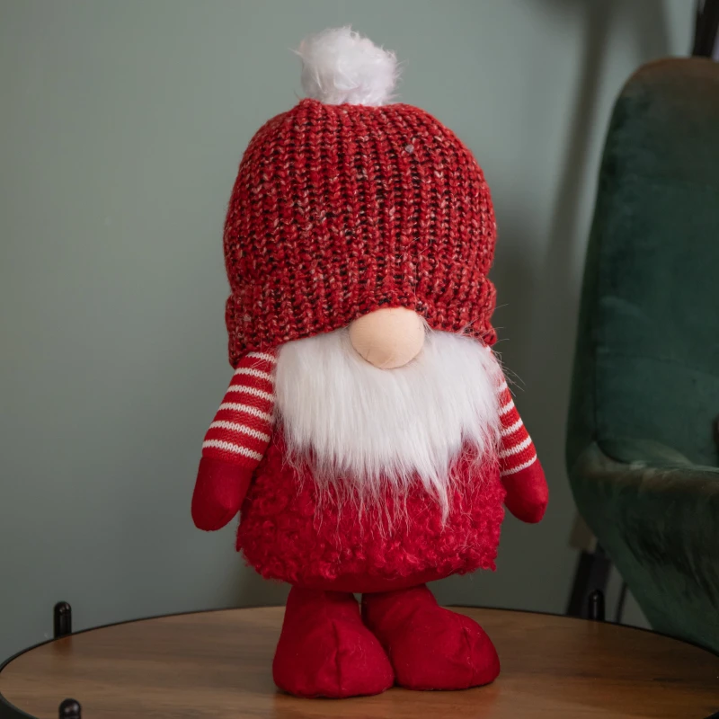 Image of 40cm Large Red Gonk with Bobbly Hat Christmas Decoration