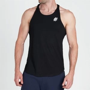 Image of Five Street Racerback Vest Mens - Black