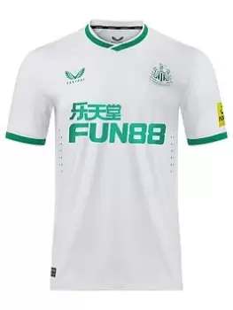 Image of Castore Newcastle Infant 22/23 3Rd Full Kit - White/Green, Size 2-3 Years