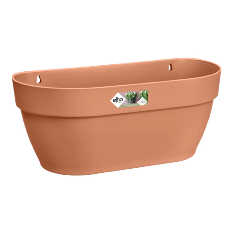 Image of Elho Vibia Campana Wall Basket 35cm - Terra