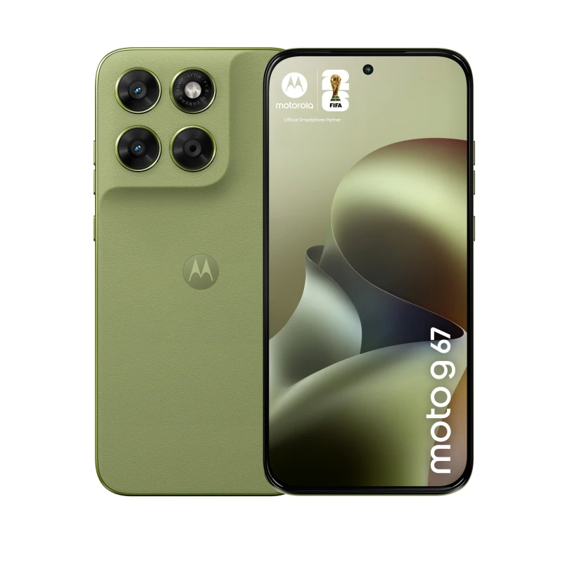 Image of Motorola Motorola moto g67 17.3cm (6.8") Hybrid Dual SIM Android 16.0 5G USB Type-C 4GB 128GB 5200 mAh Green PBAU0001GB
