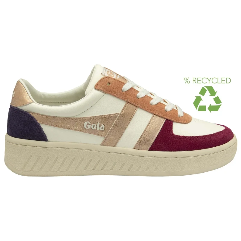 Image of Gola Laced trainers For Her Gola Quadrant Blanc Female 40