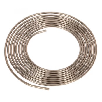 Image of SEALEY CNP005 Brake Pipe Seamless Tube Cupro-Nickel 22 Gauge 5/16" x 25ft
