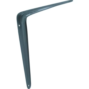 Image of Matlock - 300MMX250MM Grey London Pattern Shelf Bracket Pk-2