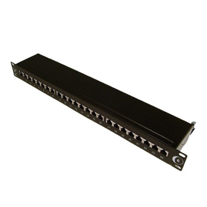 Image of Cablenet Cablenet 24 Port Cat6 FTP 1u Patch Panel 72-3641