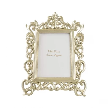 Image of Ornate Large Photo frame in Champagne 5x7"