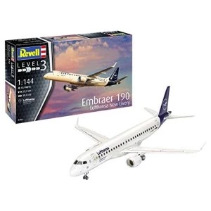 Image of Embraer 190 Lufthansa New Livery Revell Model Kit