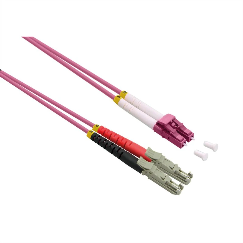 Image of ROLINE 21.15.9472 InfiniBand/fibre optic cable 2m E-2000 (LSH) LC OM4