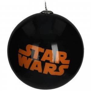 Image of Star Wars Christmas Bauble - Orange Logo