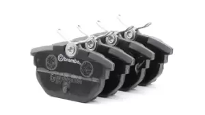 Image of BREMBO BRAKE PAD SET OF 4 P23026