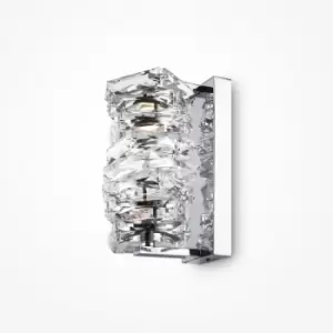 Image of Maytoni Maytoni Coil Modern Wall Lamp Chrome 3000K