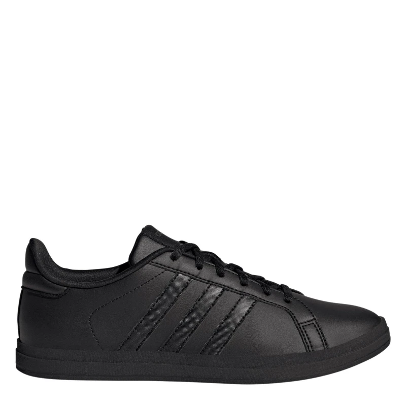 Image of adidas Courtpoint Trainers Womens - Black 3
