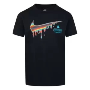 Image of Nike Air Short Sleeve T-Shirt Infant Boys - Black