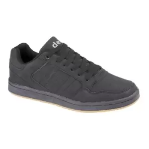 Image of Dek Mens Quark Nubuck Skate Shoe (3 UK) (Black)