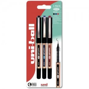 Image of Uni-Ball Eye Broad UB-150-10 ASST Plastic Free Packaging PK3