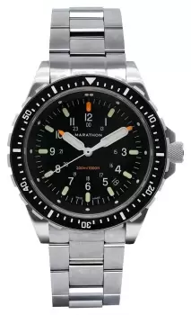Image of Marathon WW194018SS-0107 Jumbo Diver's Quartz (JSAR) Watch