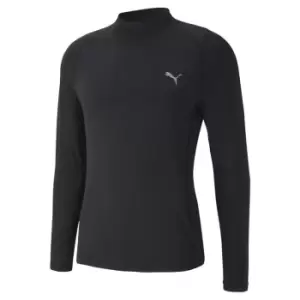 Image of Puma Base Layer Top Mens - Black
