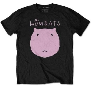 Image of The Wombats - Logo Unisex Medium T-Shirt - Black