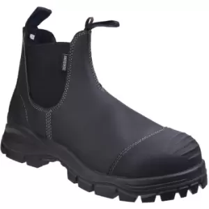 Image of Blundstone Unisex Adults Dealer Boots (8 UK) (Black) - Black