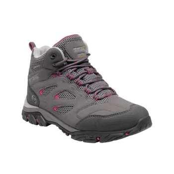 Image of Regatta Holcombe IEP Mid Walking Boots - Steel/Vivaci