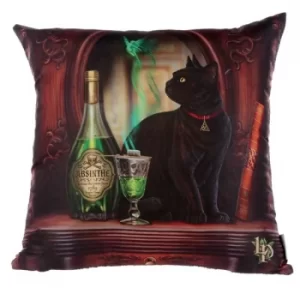 Image of Lisa Parker Absinthe Cat Cushion
