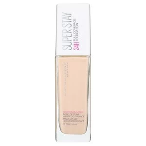 Image of Maybelline Superstay Foundation 24 Hour 03 True Ivory 30ml Nude