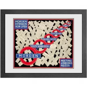 Image of Transport For London Morden Extension Print