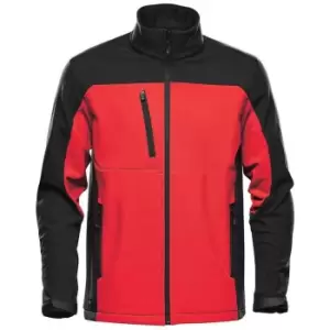 Image of Stormtech Mens Cascades Soft Shell Jacket (M) (Bright Red/Black)