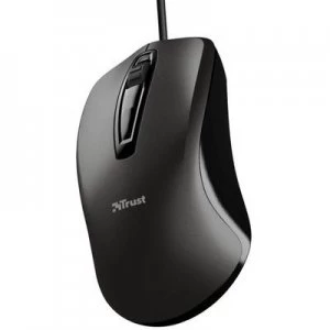 Image of Trust CARVE Corded WiFi mouse Optical Built-in scroll wheel, Mouse buttons Black