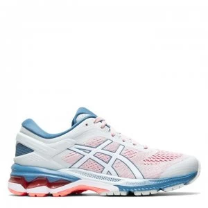 Image of Asics GEL Kayano 26 Ladies Running Shoes - Blue/White