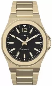 Image of Timex TW2V02100 Essex Ave Gold Toned Stainless Steel Watch