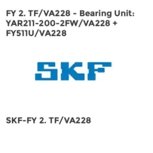 Image of FY 2. TF/VA228 - Bearing Unit: YAR211-200-2FW/VA228 + FY511U/VA228