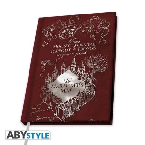 Image of Harry Potter - Marauder's Map A5 Notebook