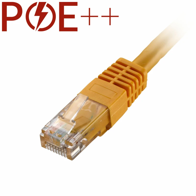 Image of Cablenet 2m Cat6 RJ45 Yellow U/UTP PVC 24AWG Flush Moulded Booted Patc