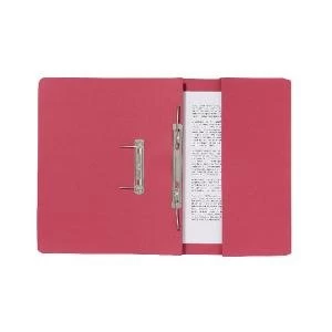 Image of Exacompta Guildhall Pocket Spiral File 285gsm Red Pack of 25 347-REDZ