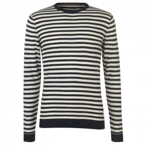 Image of Jack and Jones Knit Crew Neck Jumper Mens - CLOUD DANCER