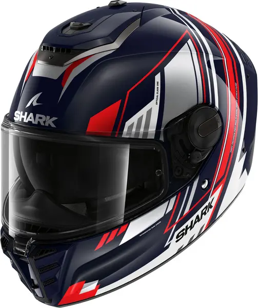 Image of Shark Spartan RS Byhron Blue White Chrom BWU Full Face Helmet 2XL