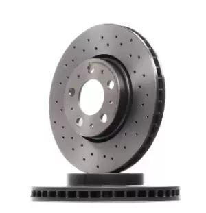 Image of BREMBO Brake disc VOLVO 09.8633.1X 272403,2724032,2724037 Brake rotor,Brake discs,Brake rotors 31262706,31400739,31471830