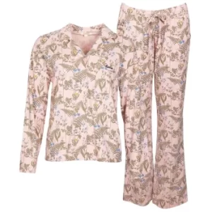 Image of Barbour Womens Nina PJ Set Petal Pink Medium