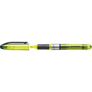 Image of Stabilo Navigator Highlighter Soft-grip Slimline YW Pack 10 10220ST