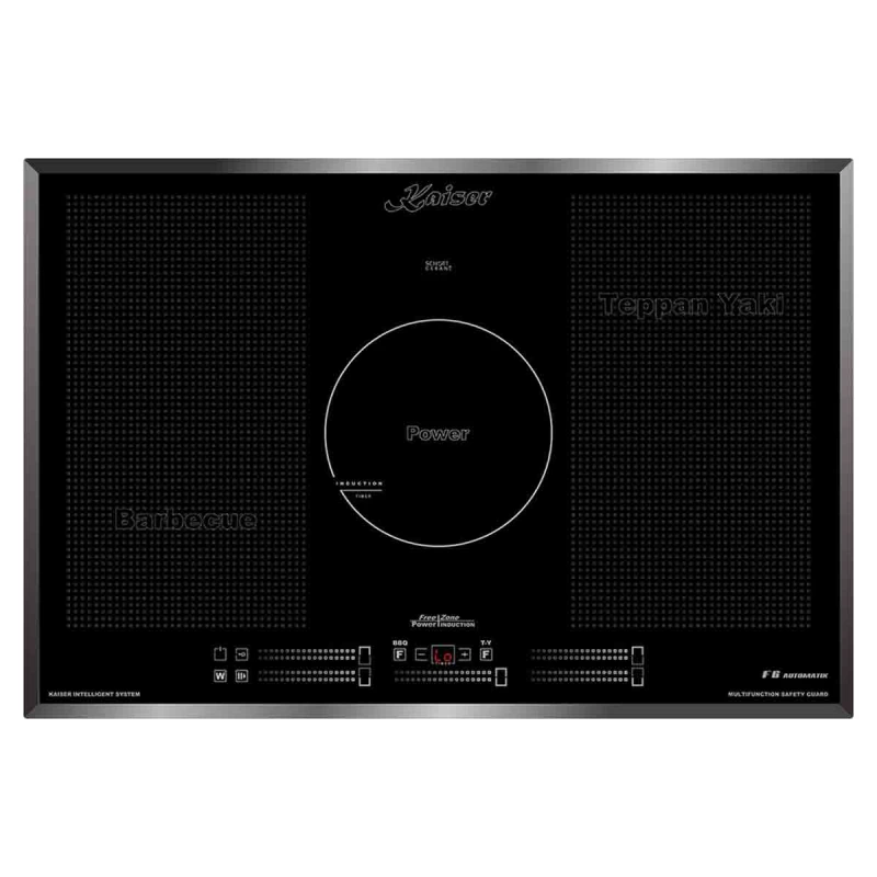 Image of Kaiser Appliances La Perle 77cm Induction Hob Black unisex