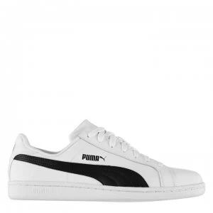 Image of Puma Smash Mens Trainers - White/Black