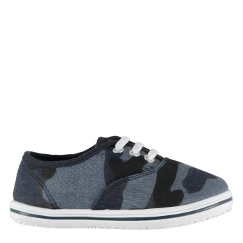 Image of Slazenger Infants Canvas Pumps - Camo