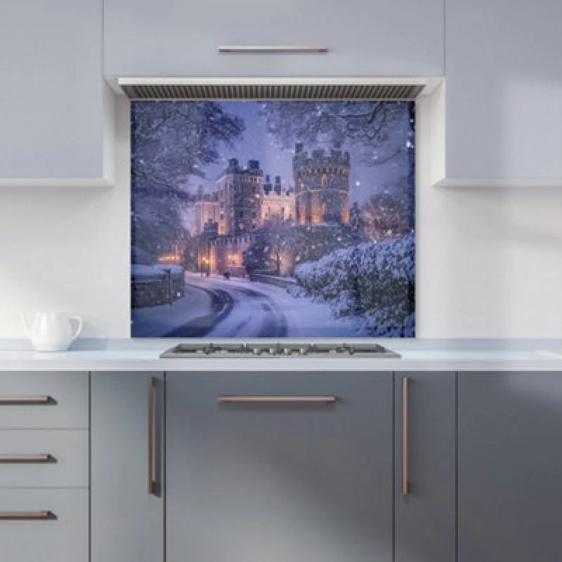 Image of Warren Reed Designer Winter's Tale At Windsor Castle Kitchen Splashback
