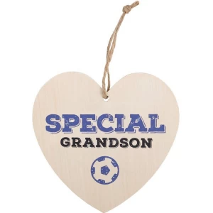 Image of Special Grandson Hanging Heart Sign