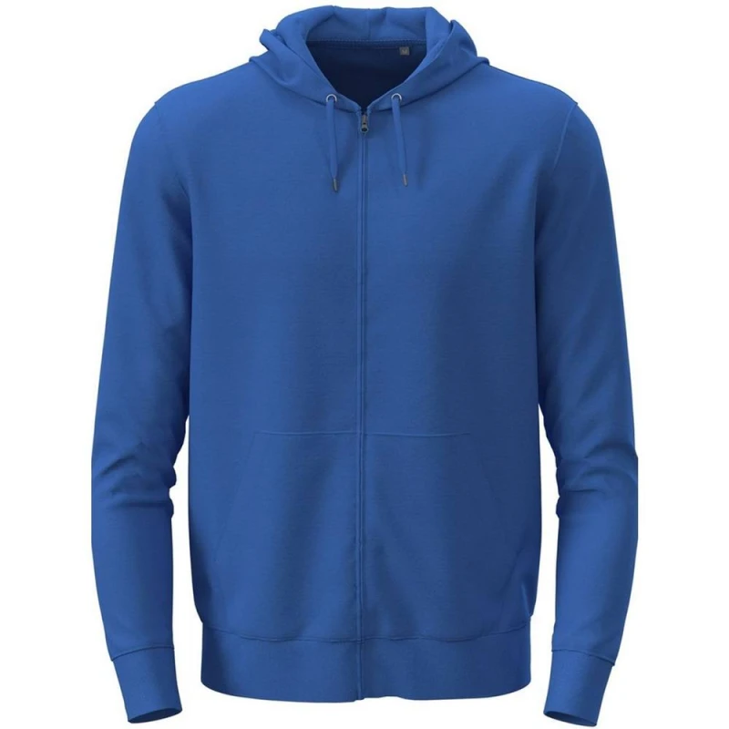 Image of Stedman Mens Classic Full Zip Hoodie in Royal Size: XS Royal Male XS