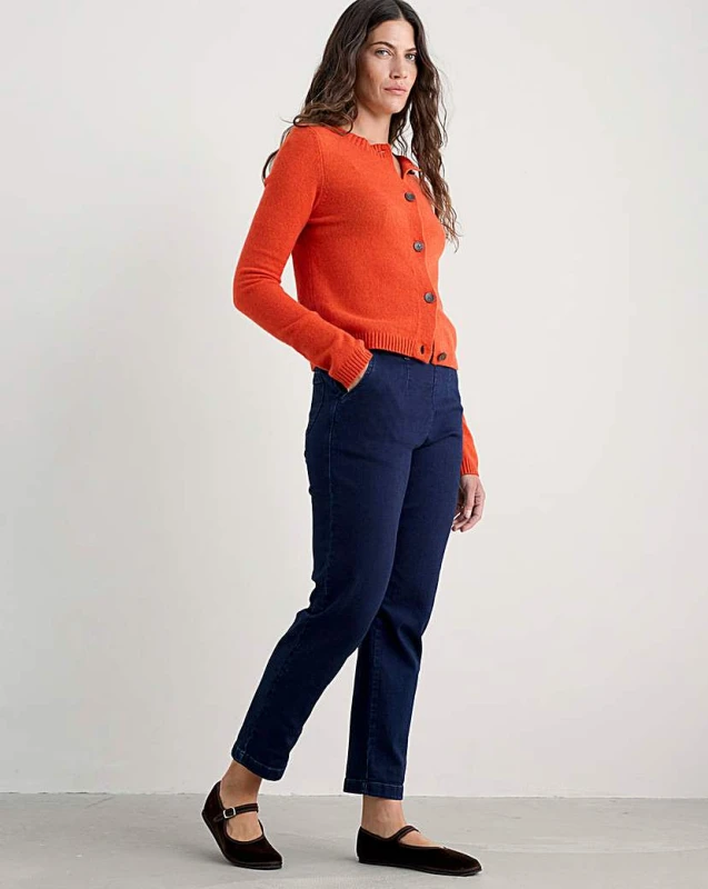 Image of Seasalt Seasalt Cornwall Trouser Navy - Seasalt - Size: 18 Navy Female 18 ZD33406