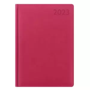 Image of Letts Verona A5 2023 Day per Page Diary, Pink